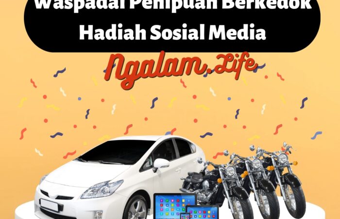 Penipuan hadiah di sosial media