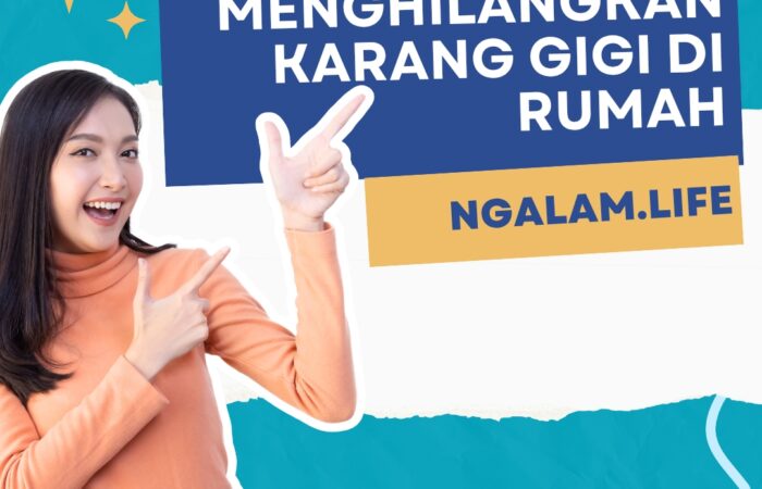 Membersihkan Karang gigi dirumah