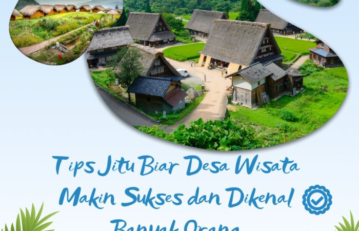 Desa wisata dikenal