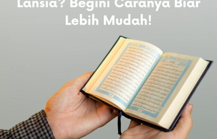 Menghafal usia lansia