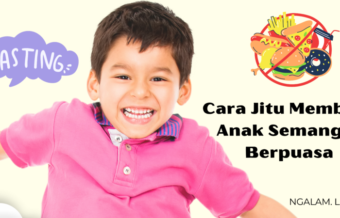 Anak semangat puasa