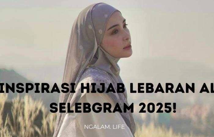 Hijab lebaran selebgram