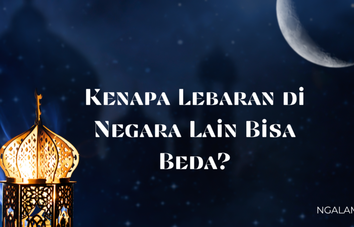 Lebaran di negara lain beda