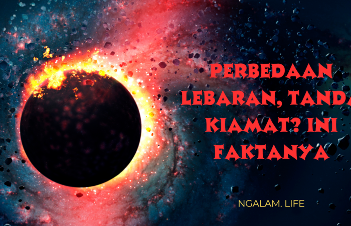 Perbedaan lebaran tanda kiamat atau tidak