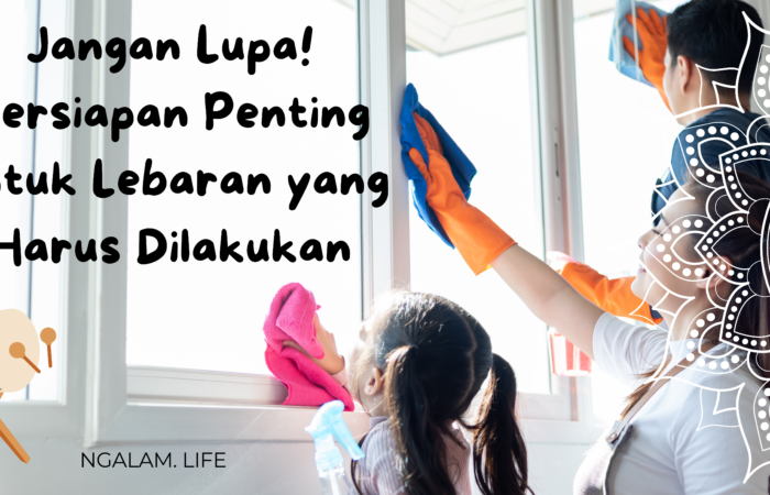 Persiapan lebaran