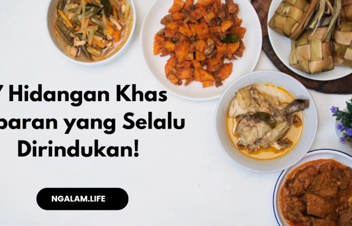 Hidangan khas lebaran