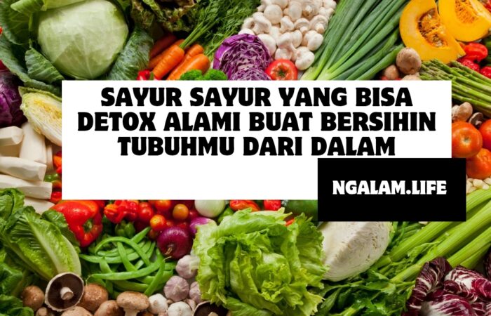 Sayur detox tubuh