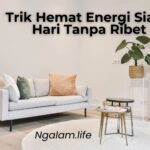 Trik hemat energi
