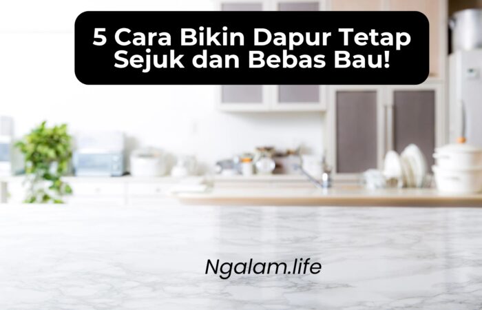 Dapur tetap sejuk bebas bau