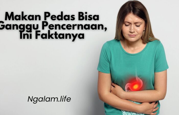 Makan pedas ganggu pencernaan