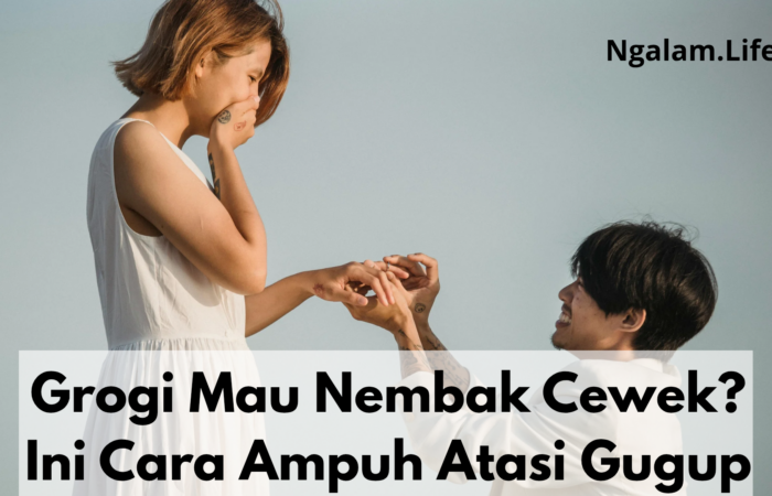 Grogi nembak cewek