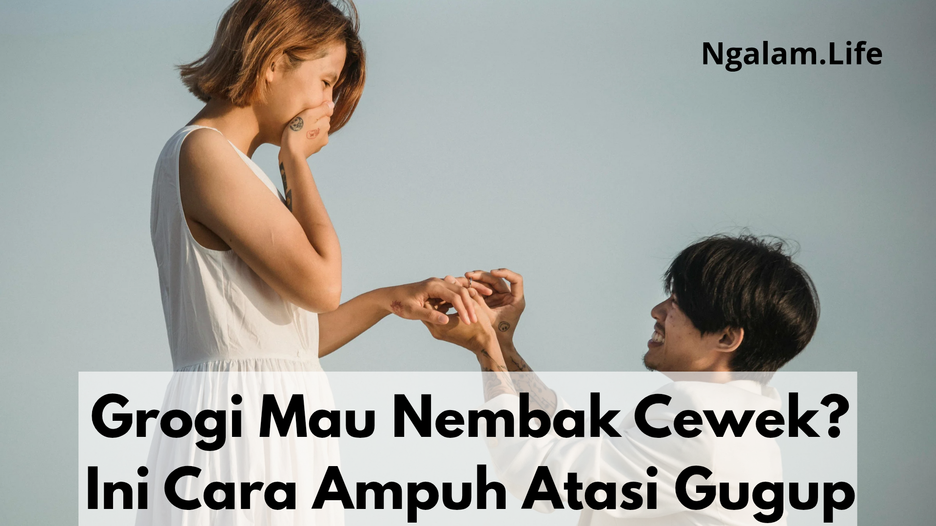 Grogi nembak cewek