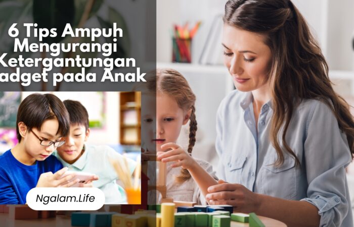 Mengurangi gadget anak