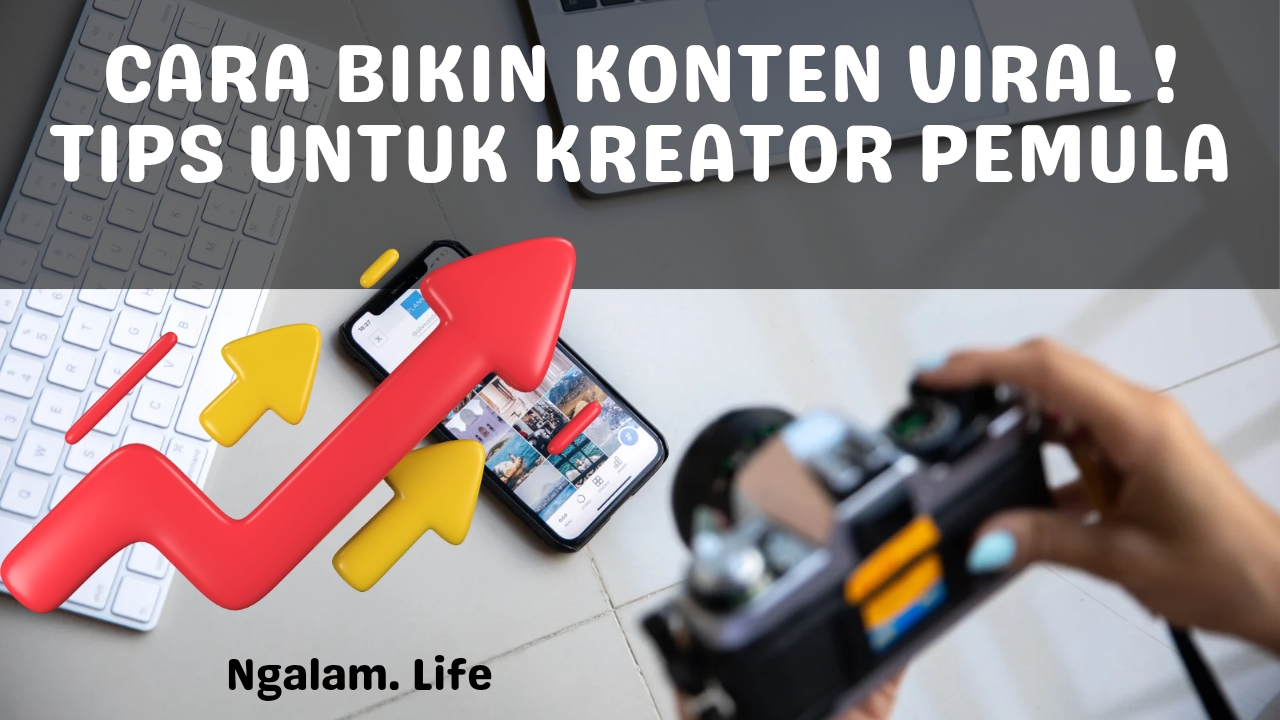 Bikin konten viral