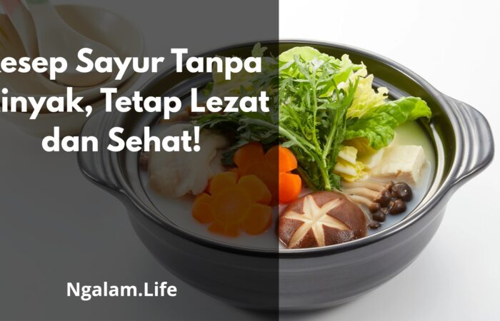 Sayur tanpa minyak