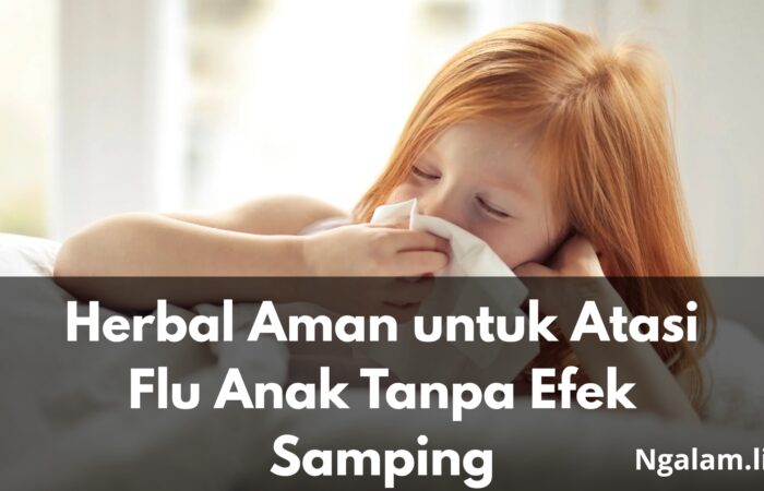 Herbal Aman untuk Atasi Flu Anak