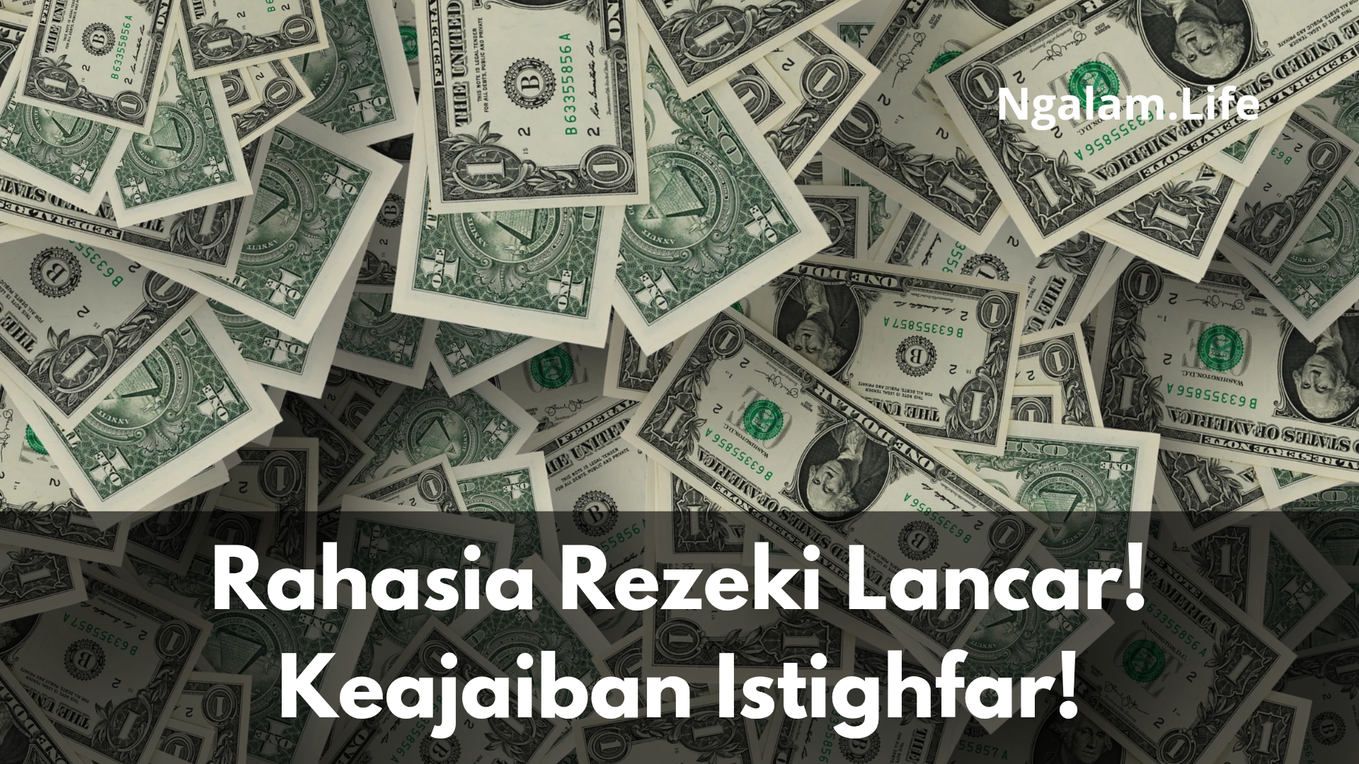 Rahasia Rezeki Lancar istighfar