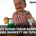 Bayi susah tidur hidung mampet