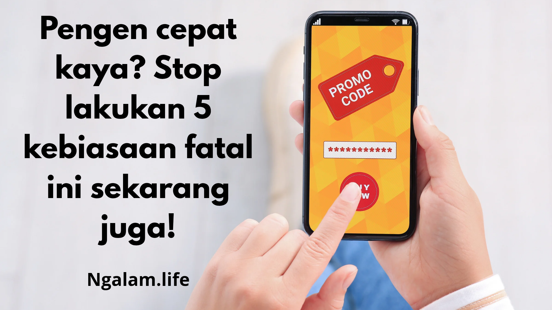 Menghambat kaya