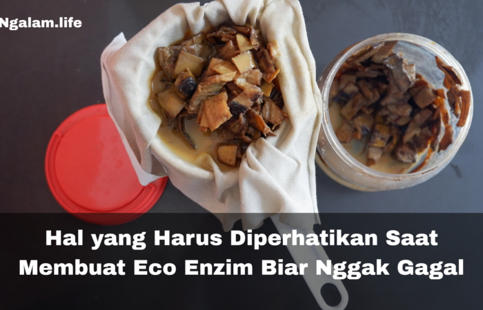 Hal yang Harus Diperhatikan Saat Membuat Eco Enzim Biar Nggak Gagal