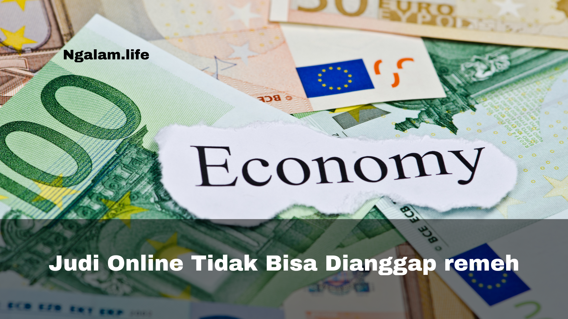 Judi online tidak bisa dianggap remeh