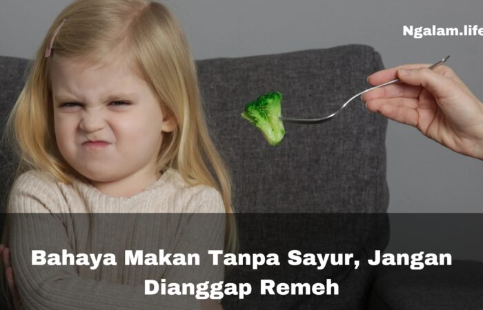 Bahaya makan tanpa sayur
