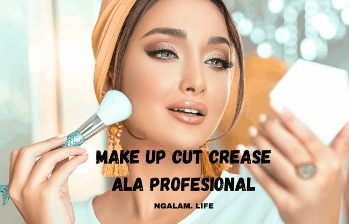 Make up Cut Crease Ala Profesional